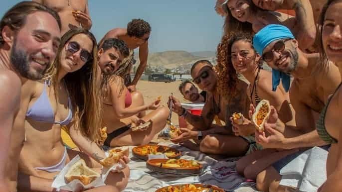 Surfkurs mit Mittagessen & Transfer