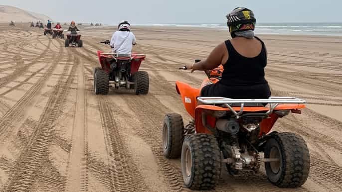 Quad Safari in Wüste & am Strand