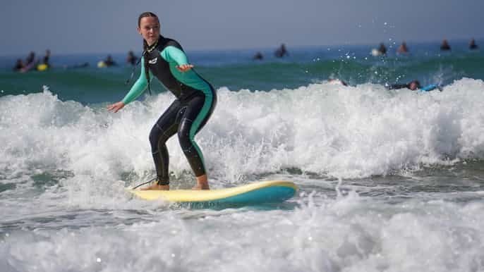Surfkurs mit kostenlosen Fotos in Taghazout